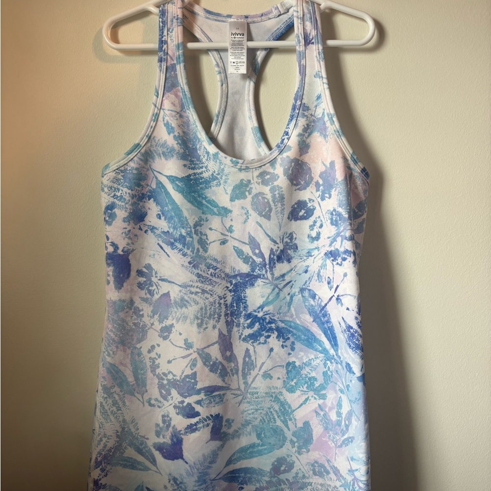 Ivivva By: Lululemon Floral Racerback Tank Top